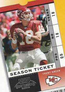 2003 Playoff Contenders #44 Trent Green Front
