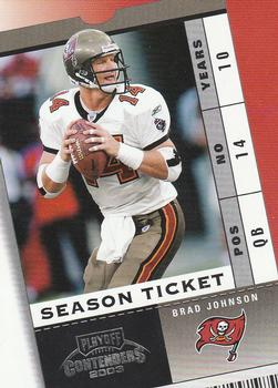 2003 Playoff Contenders #87 Brad Johnson Front