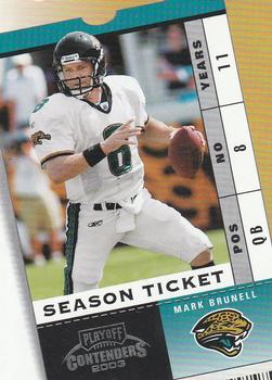 2003 Playoff Contenders #95 Mark Brunell Front
