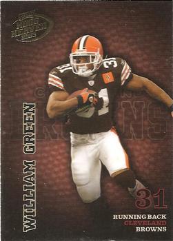 2003 Playoff Hogg Heaven #34 William Green Front