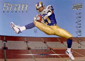 2008 Upper Deck Rookie Exclusives #RE65 Donnie Avery Front