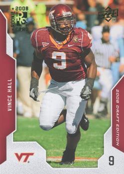 2008 Upper Deck Draft Edition - Green #99 Vince Hall  Front
