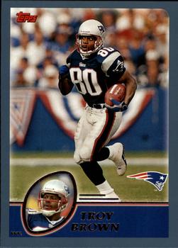 2003 Topps #212 Troy Brown Front