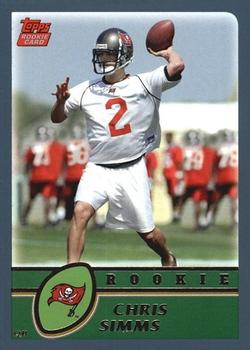2003 Topps #325 Chris Simms Front