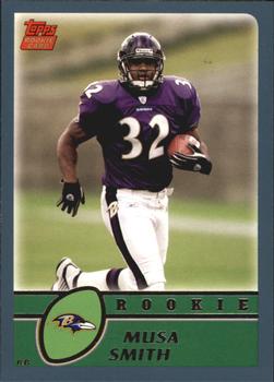 2003 Topps #377 Musa Smith Front