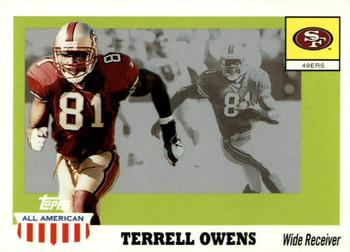 2003 Topps All American #60 Terrell Owens Front
