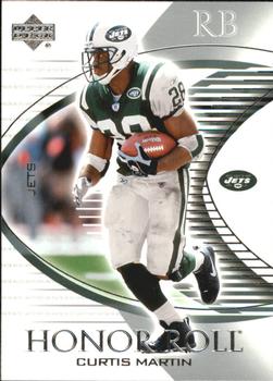 2003 Upper Deck Honor Roll #70 Curtis Martin Front