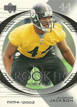 2003 Upper Deck Honor Roll #189 Alonzo Jackson Front