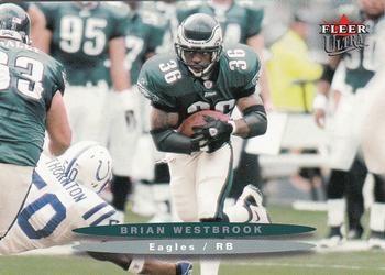 2003 Ultra #18 Brian Westbrook Front
