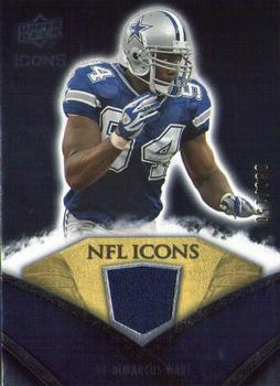 2008 Upper Deck Icons - NFL Icons Jersey Silver #NFL7 DeMarcus Ware Front