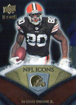 2008 Upper Deck Icons - NFL Icons Silver #NFL29 Kellen Winslow Jr. Front