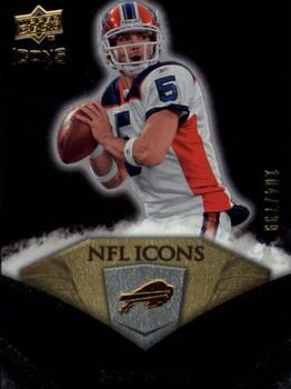 2008 Upper Deck Icons - NFL Icons Silver #NFL48 Trent Edwards Front