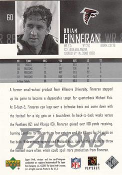 2003 Upper Deck #60 Brian Finneran Back