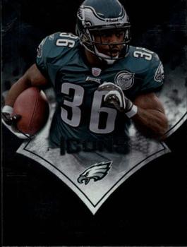 2008 Upper Deck Icons - Silver Foil #73 Brian Westbrook Front