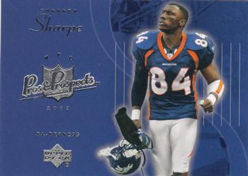 2003 Upper Deck Pros & Prospects #30 Shannon Sharpe Front