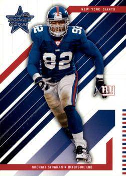 2004 Leaf Rookies & Stars #61 Michael Strahan Front
