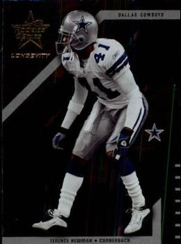 2004 Leaf Rookies & Stars Longevity #26 Terence Newman Front