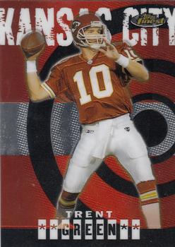 2004 Finest #24 Trent Green Front