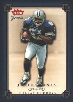 2004 Fleer Greats of the Game #74 Julius Jones Front