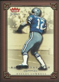 2004 Fleer Greats of the Game #29 Roger Staubach Front
