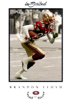 2004 Fleer Inscribed #19 Brandon Lloyd Front