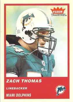 2004 Fleer Tradition #176 Zach Thomas Front