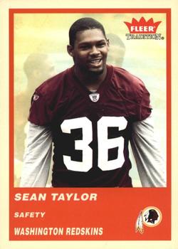 2004 Fleer Tradition #340 Sean Taylor Front