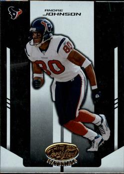 2004 Leaf Certified Materials #46 Andre Johnson Front
