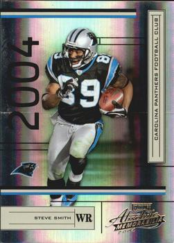 2004 Playoff Absolute Memorabilia #22 Steve Smith Front