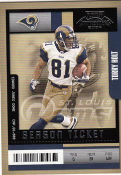 2004 Playoff Contenders #91 Torry Holt Front