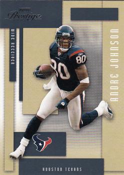 2004 Playoff Prestige #55 Andre Johnson Front