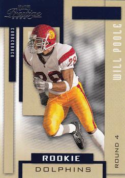 2004 Playoff Prestige #200 Will Poole Front