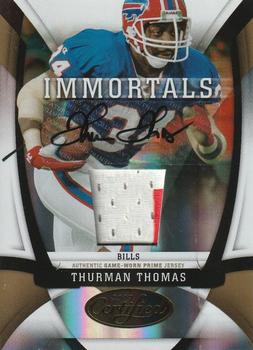 2009 Donruss Certified - Mirror Gold Signatures #219 Thurman Thomas Front