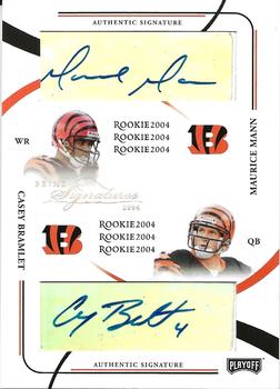 2004 Playoff Prime Signatures #110 Maurice Mann / Casey Bramlet Front