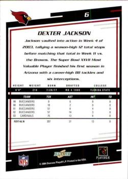 2004 Score #6 Dexter Jackson Back
