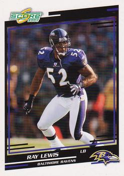 2004 Score #25 Ray Lewis Front