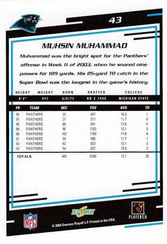 2004 Score #43 Muhsin Muhammad Back