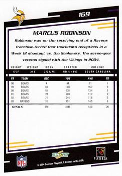 2004 Score #169 Marcus Robinson Back