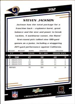 2004 Score #392 Steven Jackson Back