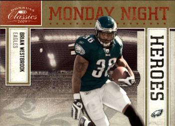 2009 Donruss Classics - Monday Night Heroes Gold #4 Brian Westbrook Front