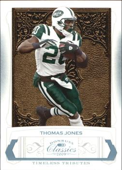 2009 Donruss Classics - Timeless Tributes Platinum #69 Thomas Jones Front