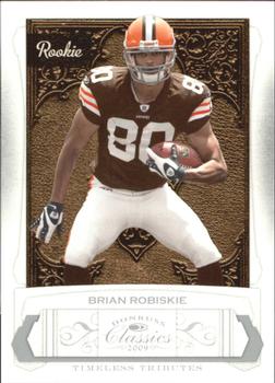 2009 Donruss Classics - Timeless Tributes Silver #166 Brian Robiskie Front