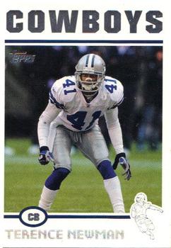2004 Topps #66 Terence Newman Front