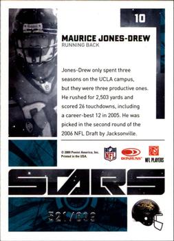 2009 Donruss Elite - Stars Gold #10 Maurice Jones-Drew Back