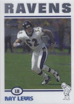 2004 Topps Chrome #87 Ray Lewis Front