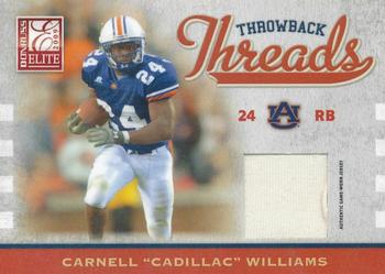 2009 Donruss Elite - Throwback Threads #38 Cadillac Williams Front