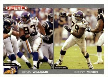 2004 Topps Total #262 Kevin Williams / Kenny Mixon Front