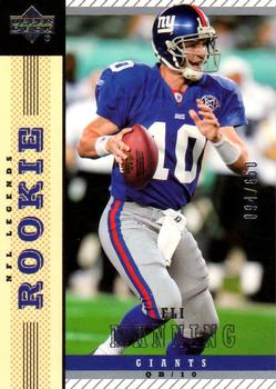 2004 Upper Deck Legends #160 Eli Manning Front