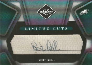 2009 Donruss Limited - Limited Cuts #2 Bert Bell Front