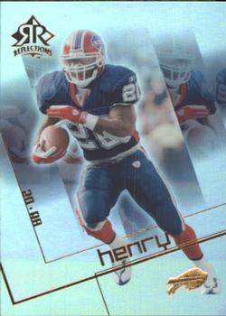 2004 Upper Deck Reflections #11 Travis Henry Front